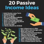 Passive income streams generate