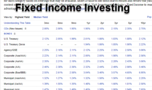 Fixed investments