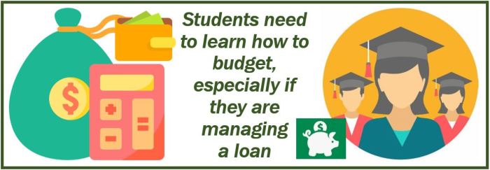 Loan managing student tips highlights show