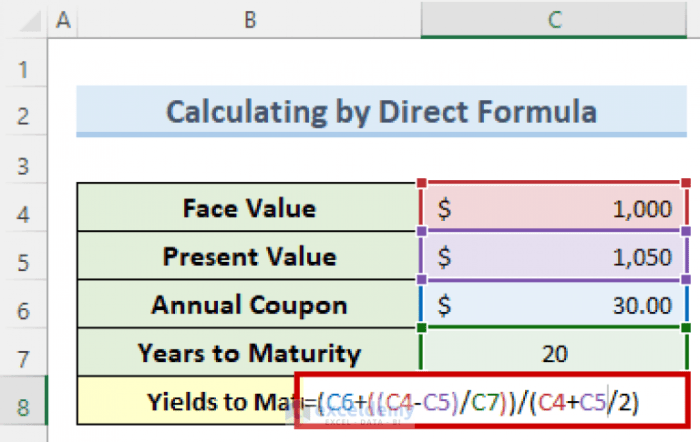 Dividend yield formula calculate stock return dividends calculator percentage solely based used